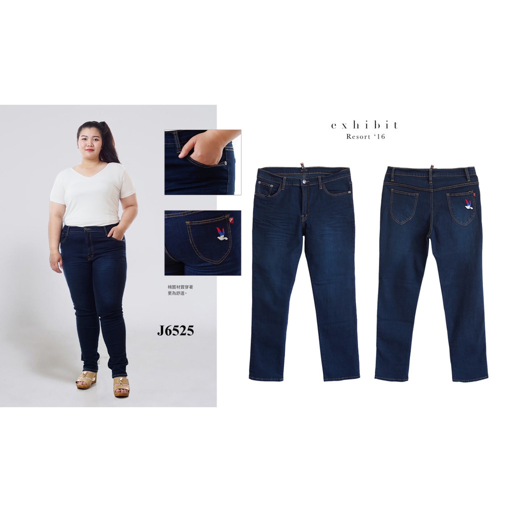 38, Blue 48 42, J6525 Jean Navy 44, CC-OO นิ้ว กางเกงยีนต์คนอ้วน Size กางเกงยีนต์ไซส์ใหญ่ 40, 36, 46,