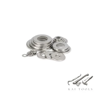 แหวนอีแปะสแตนเลส 304 แหวนรองน็อต แหวนขนาด2mm-24mm