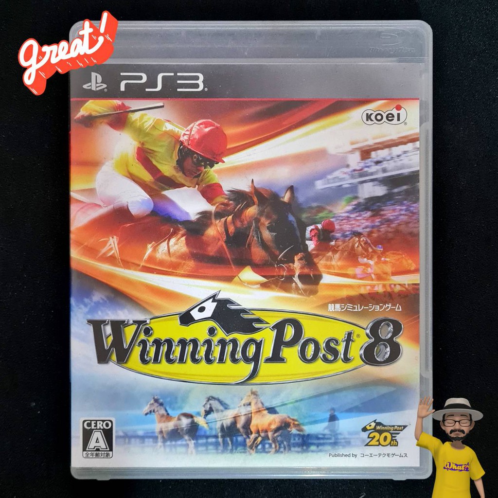 Winning Post 8 : 2017 แผ่นเกมส์แท้ PS3 มือสอง
