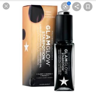 Glam flow star potion liquid charcoal clarifying oil