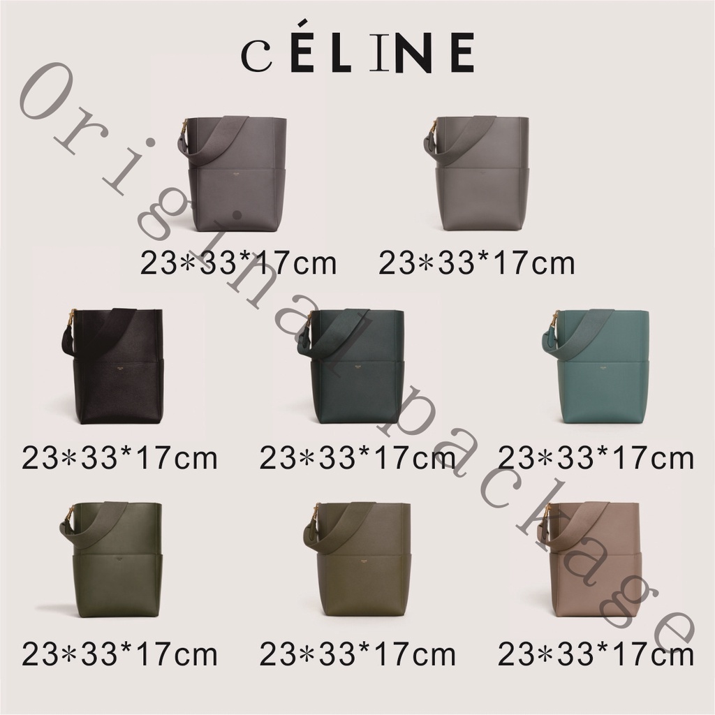 Brand new authentic Celine SANGLE BUCKET cow leather bucket bag