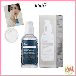 📌พร้อมส่ง🚘【Klairs】ผิวอิ่มน้ำ🌸ผิวคริสตัล💧Rich Moist Soothing Serum 80ml