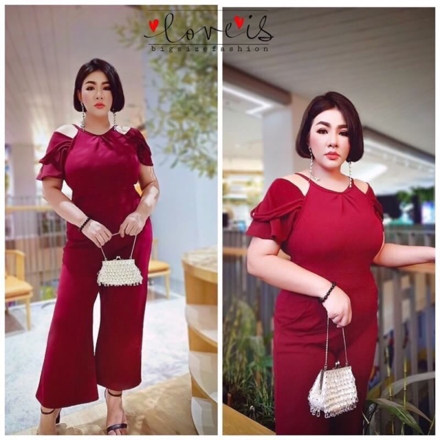 จั๊มสูทสาวอวบ JJ shop🎄💓🎀🎄