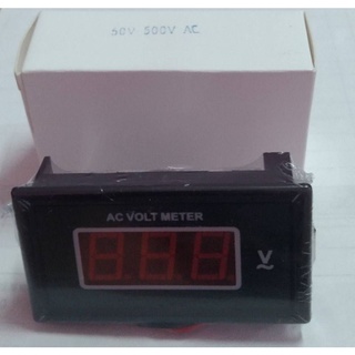 AC VOLT METER วัดโวลต์แบบดิจิตอล ขนาด7×14mm 50-500V