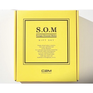 ✅พร้อมส่ง/ของแท้💯✅(แถมแมส) S.O.M Seongju oriental melon gift set