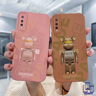 ตานางฟ้าน่ารัก เคส VIVO Y12S Y12 Y20 Y91C Y21 2021 Y30 Y21S เคสโทรศัพท์มือถือแบบนิ่ม ลายหุ่นยนต์หมีช็อคโกแลต เคสวีโว่ Y20S Y12i Y15S Y91 Y30i Y93 Y95 Y15 Y17 Y53 Y50 Y53S Y51 2020 Y51A Y15A Y10 Y76S Y76 Y33S Y1S Y11 Y31 Y20i Y91i Y90 Y51S Y12A Phone Case