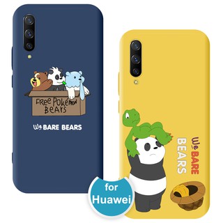 เคสโทรศัพท์มือถือลายการ์ตูนหมีสําหรับ Huawei Mate 20 30 Pro Nova 5t P Smart Plus P 20 P 30 Lite Y 9 Prime 2019 Nova 3i 3e 4 4 4e 2 Iกรณี