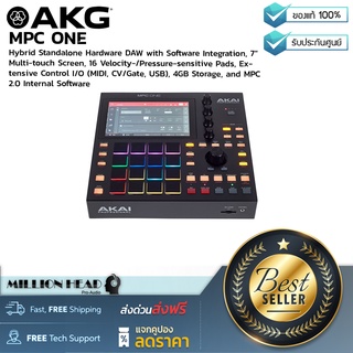 AKAI : MPC ONE by Millionhead (Hybrid Standalone Hardware DAW with Software Integration, 7" Multi-touch Screen)