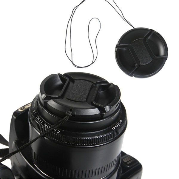 ฝาปิดเลนส์ มีหลายขนาด Lens cap 37 39 40.5 43 46 49 52 55 58 62 67 72 77 82 86 mm ฝาเลนส์ ฝาปิดหน้าเลนส์ ฝา เลนส์