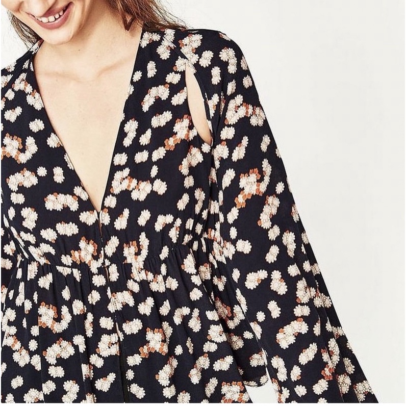 เสื้อ zara xs อก34 ขาย 350 บาท