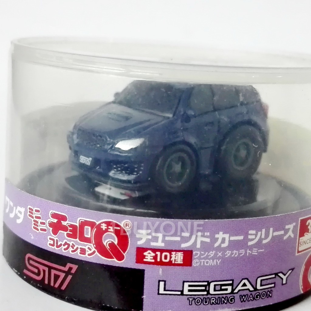 WONDA x TAKARA TOMY Mini Mini Choro-Q Car Model LEGACY TOURING WAGON S402 Blue 