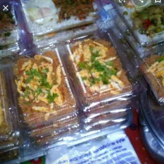 กล่องพลาสติกใส (เบอร์ -4H) กล่องใสฝาพับ ขนาดกล่องกว้าง 9×/ยาว14.5×/สูง 4.5ซม. สวยใส ใส่ข้าวเหนียวมะม่วง ขนม แพค 100 ใบ