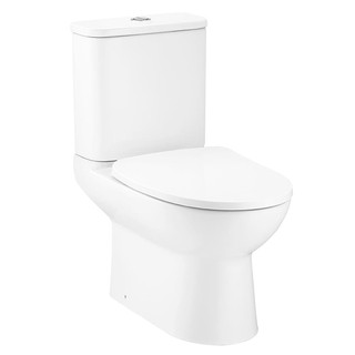 สุขภัณฑ์ 2 ชิ้น COTTO C126207 3/4.5L สีขาว 2-PIECE TOILET COTTO C126207 3/4.5L WHITE