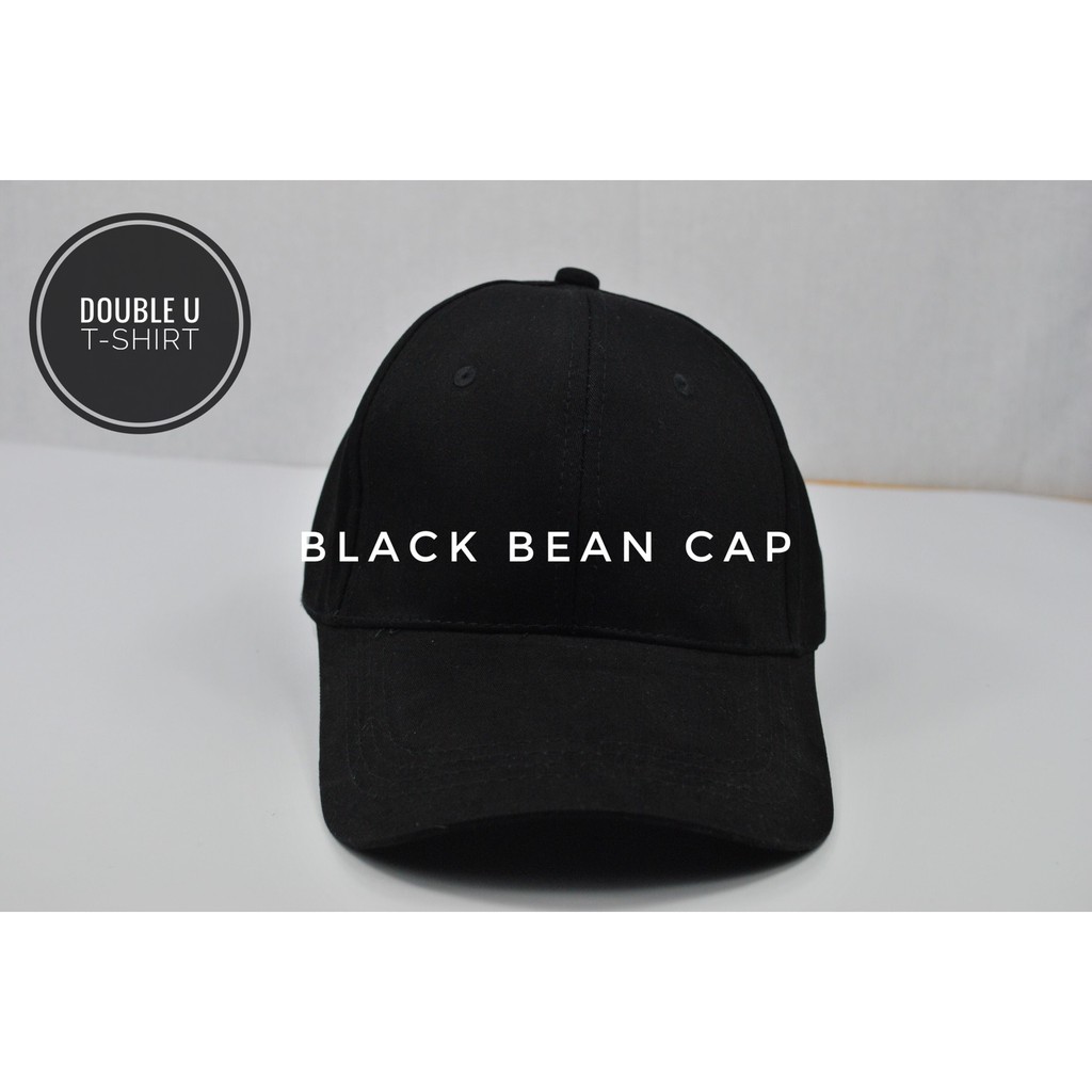 หมวกสพน Black Bean Cap สดำ - kick ass shirt roblox