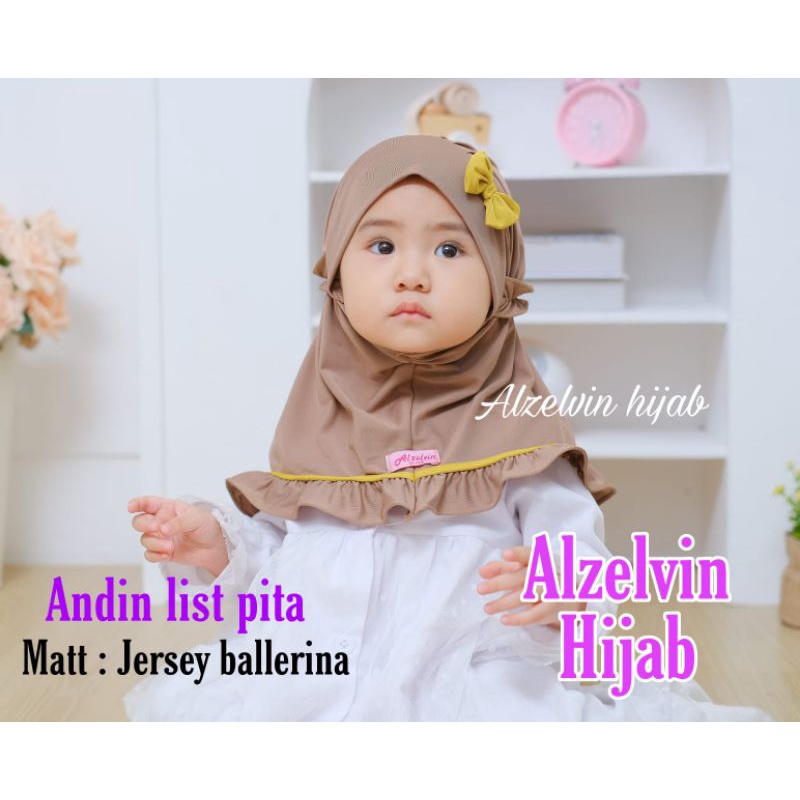 1138 น่ารัก Andin Baby HIjab Bu Azelvin
