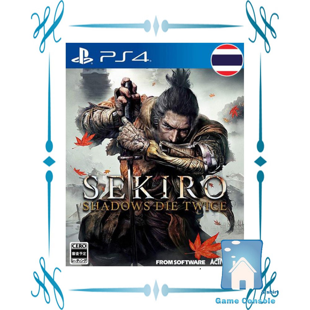 PS4 - Sekiro Shadows Die Twice (TH) รองรับภาษาไทย แผ่นแท้มือ1 (Ps4 games)(Ps4 game)(เกมส์ Ps 4)(แผ่น