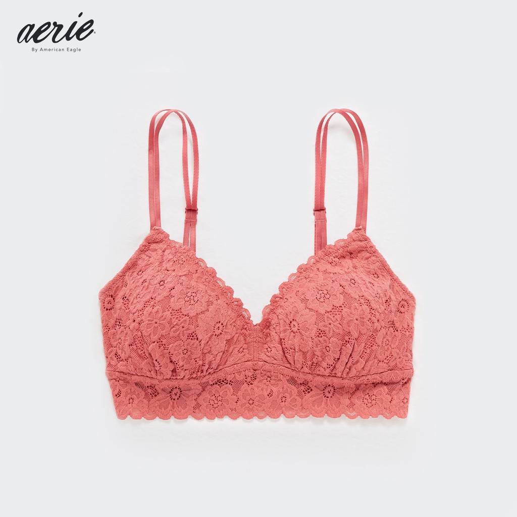 Aerie Lace Bralette เสื้อชั้นใน ผู้หญิง ลายลูกไม้ (ABR 069-2298-655 ...