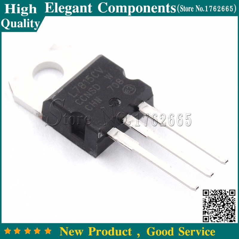 10PCS L7815 L7815CV KA7815 TO220 LM7815 7815 TO-220 MC7815 15V 1.5A Voltage Regu