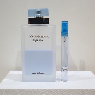 D&amp;G Dolce &amp; Gabbana Light Blue Eau Intense 💕Travel Size