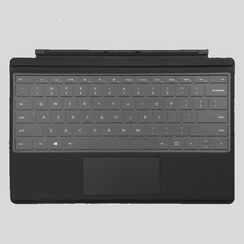Keyboard Case for Surface Go Clear TPU Keyboard Cover Skin Protector Compatible For Microsoft Surface Pro 5 6 7 X