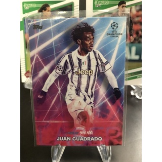 2020-21 Topps Football Festival by Steve Aoki UEFA Champions League Soccer Juventus