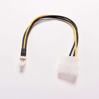 Di shop 4-Pin Molex/IDE to 3-Pin CPU/Case Fan/Chasis Power Connector Cables