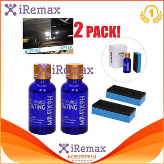 iRemax มิสเตอร์ฟิกซ์ น้ำยาเคลือบแก้วสูตรเข้มข้น 9Hของแท้ 100% - MR FIX 9H GLASS COATING NANO CERAMIC 100% Set (30ml)