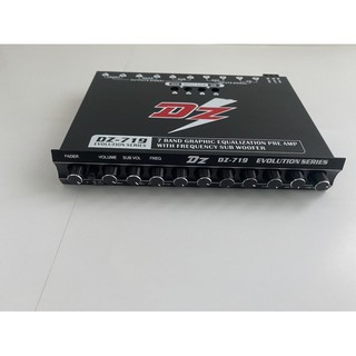 ปรีแอมป์รถยนต์ PREAMP DZ-719 7BAND