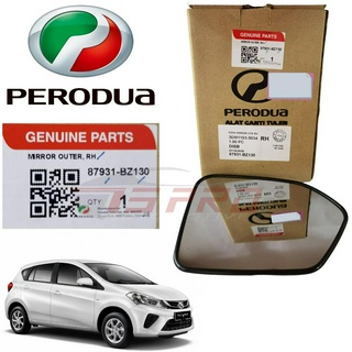 Perodua 87931-BZ130 กระจกมองข้าง ฝั่งคนขับด้านขวา (Cermin Sisi Kanan) - Perodua Myvi 2017year D20N