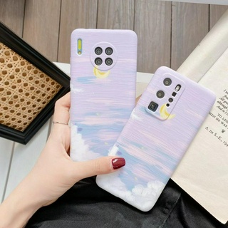 เคสโทรศัพท์มือถือลายดวงจันทร์สําหรับ Huawei Y9S Nova 5T Nova 7 Nova 7 Pro Nova 7I Nova 7Se P30 Pro Mate 30 Pro Mate 40 Pro