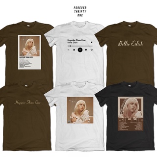 New👕BILLIE EILISH HAPPIER THAN EVER SHIRTS Unisex Shirts Mens Womens T-shirt