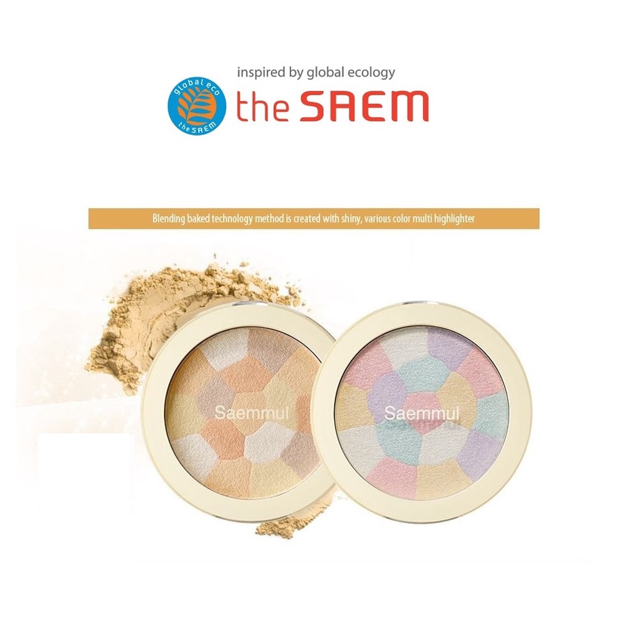 [THE SAEM] Saemmul Luminous Multi Highlighter 8g ไฮไลท์เนื้อครีม แบบเรืองแสง สินค้าเกาหลีแท้ๆส่งตรงจากเกาหลี