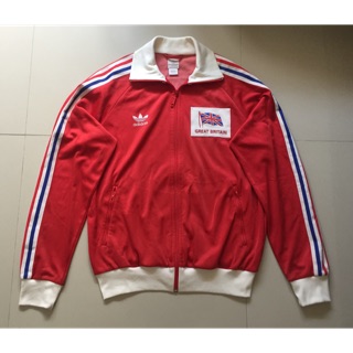 เสื้อแจ็กเก็ตแขนยาว adidas great britain