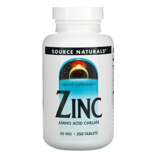 Source Naturals Zinc 50 mg 250 Tablets