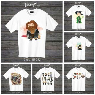 เสื้อยืดลายการ์ตูน เสื้อลายแฮรี่ เสื้อแฟชั่น เสื้อยืดคอกลม