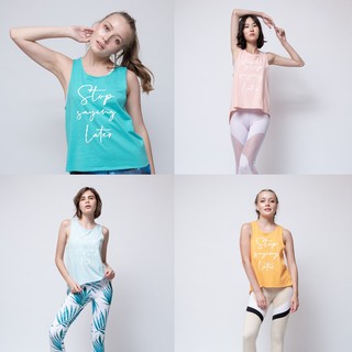 TA ACTIVE CARAL CROSS BACK TANK เสื้อออกกำลังกาย เสื้อกล้าม เสื้อคลุม เสื้อแขนกุด