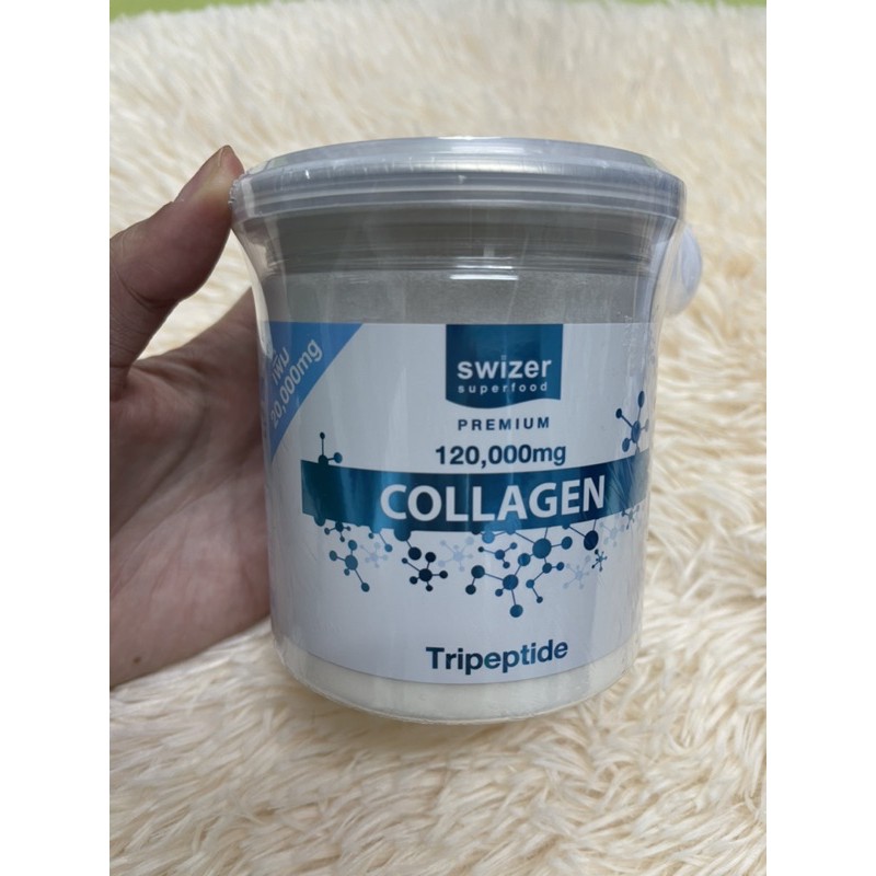 คอลลาเจนไตรเปปไทด์ (collagen tripeptide) swizer 120,000 mg