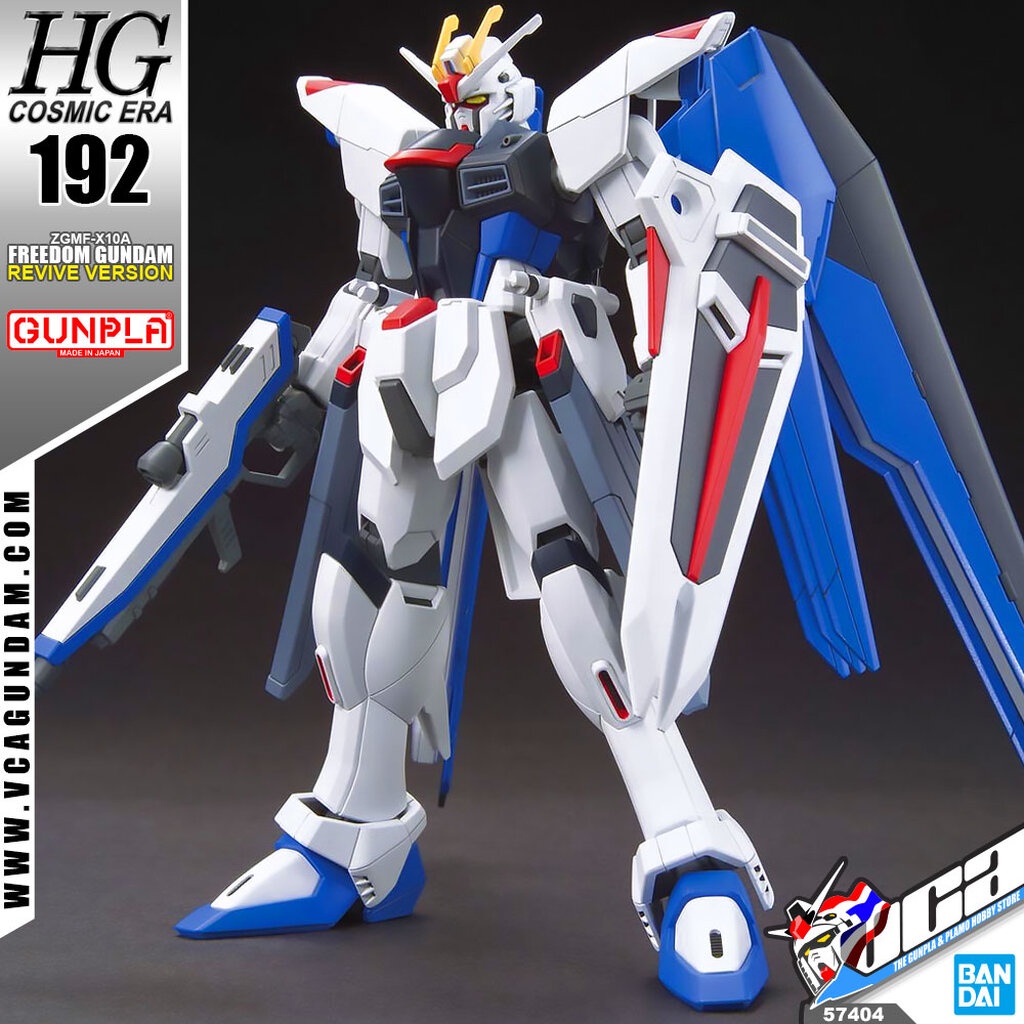 VCA 8️⃣ BANDAI GUNPLA HIGH GRADE COSMIC ERA HGCE HG FREEDOM GUNDAM REVIVE ประกอบ หุ่นยนต์ โมเดล กันดั้ม กันพลา ของเล่น