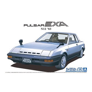 Aoshima 1/24 Nissan Pulsar EXA (HN12) 1983