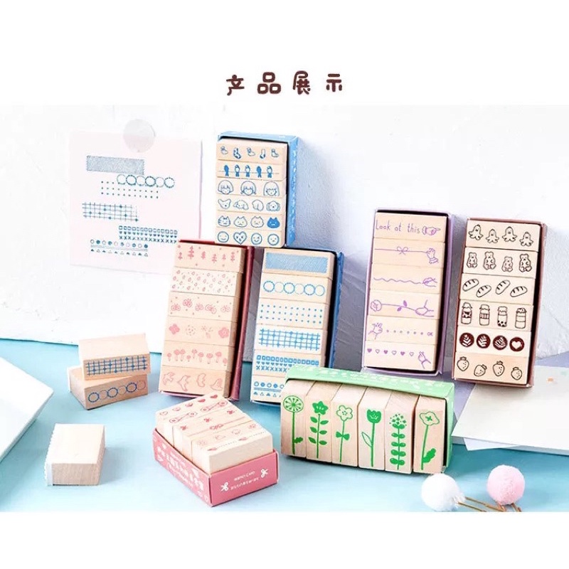 มีของพร้อมส่ง ตัวปั๊มดีไอวาย และชุดปั๊ม สำหรับตกแต่งกระดาษ น่ารัก หลายสไตล์ มีหลายลาย