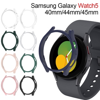 เคสนาฬิกาข้อมือ PC แบบแข็ง สําหรับ Samsung Galaxy Watch 5 40 มม. 44 มม. Watch 5 Pro 45 มม.