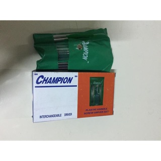 ไขควงลองไฟ 5 ชิ้น Champion