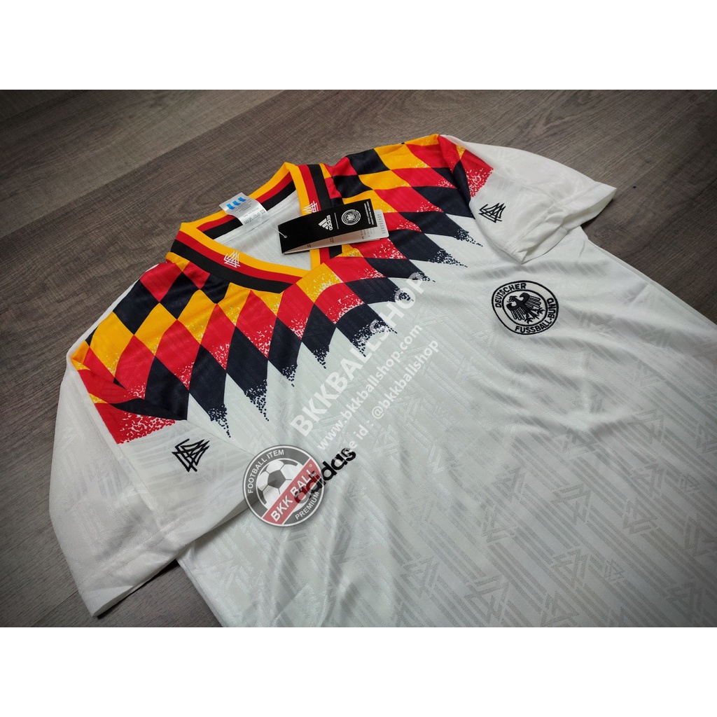 [Retro] - เสื้อฟุตบอล ย้อนยุค Germany Home เยอรมัน เหย้า ชุดฟุตบอลโลกปี 1994