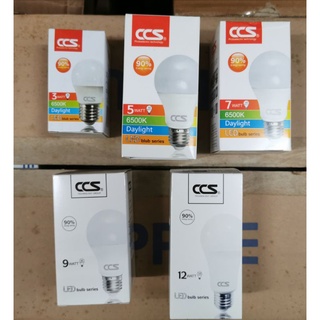 หลอดไฟ LED CCS 3W, 5W, 7W, 9W, 12W เดย์​ไลท์​ E27​