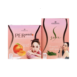 ของแท้100% เพอร์พีช เอสชัวร์ Per Peach Fiber & S Sureเอสชัว เพอร์พีชดีท็อก ไฟเบอร์อั้ม