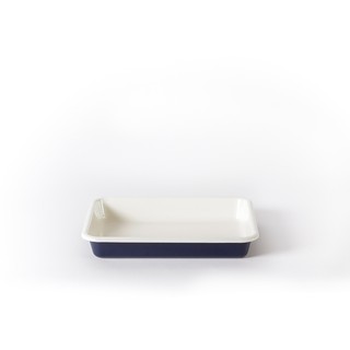 CHABATREE Enamel baking tray M Mid blue (GL154-MB) เอนาเมล