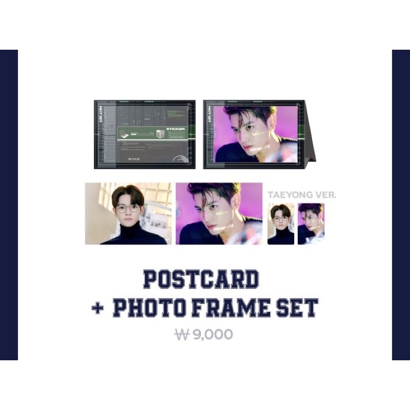 NCIT Postcard + Photoframe Set NCT127