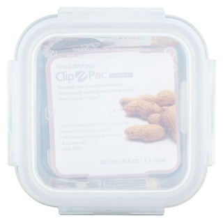 กล่องอาหาร CLIP PAC TOUCH 0.26 ลิตร  FOOD CONTAINER CLIP PAC TOUCH 0.26L