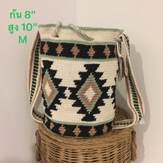 กระเป๋าถักสไตล์ Wayuu กระเป๋าถักโครเชต์ งานฝีมือคนไทย!!!