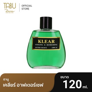 TABU ตาบู เคลียร์ อาฟเตอร์เชฟ โคโลญจ์ หลังโกนหนวด 120 ml